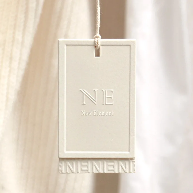 500pcs Creative Clothing Hang Tags Custom Logo Shop Name Hangtag Custom Ins Style High-grade Concave Embossed Hanging Cards
500pcs Creative Clothing Hang Tags Custom Logo Shop Name Hangtag Custom Ins Style High-grade Concave Embossed Hanging Cards