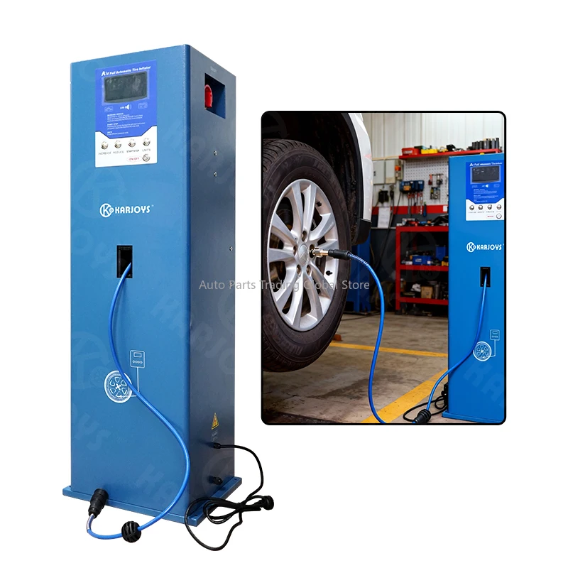 Digital Air Filling Station Automatic Tire Inflator For Workshop For Vehicle Use
Digital Air Filling Station Automatic Tire Inflator For Workshop For Vehicle Use