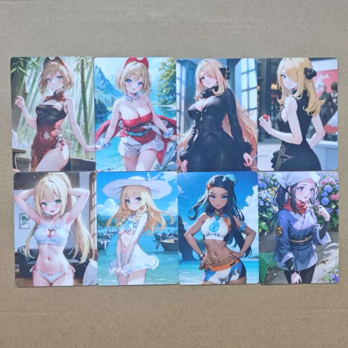 8Pcs/set Pocket Monsters Sexy Trainer Card Lillie Nessa No Mosaic PTCG Cartoon DIY Cards Boy Animation Collection Card
8Pcs/set Pocket Monsters Sexy Trainer Card Lillie Nessa No Mosaic PTCG Cartoon DIY Cards Boy Animation Collection Card