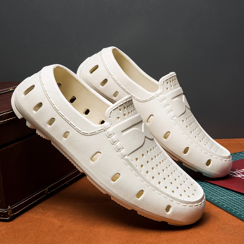 Summer Outdoor Men Beach Sandals Fashion Eva Mens Slippers Anti Slip Man Casual Shoes Comfortable Wear Resistant Garden Shoes
Summer Outdoor Men Beach Sandals Fashion Eva Mens Slippers Anti Slip Man Casual Shoes Comfortable Wear Resistant Garden Shoes