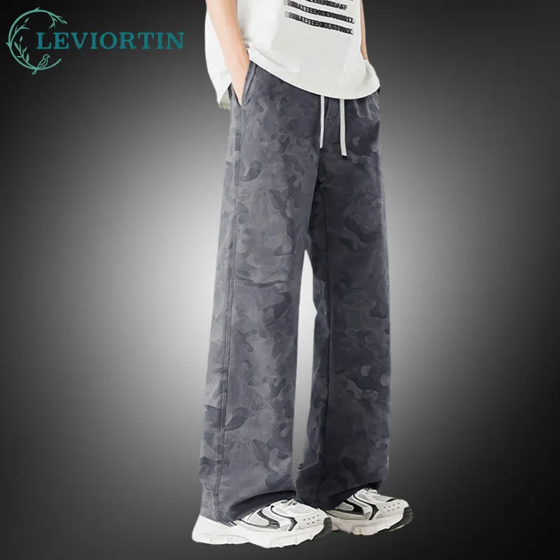 Men's Casual camouflage Cargo Drawstring Pants Summer Quick Drying Relaxed Fit Loose Straight Leg Comfortable Workwear Trousers
Men's Casual camouflage Cargo Drawstring Pants Summer Quick Drying Relaxed Fit Loose Straight Leg Comfortable Workwear Trousers