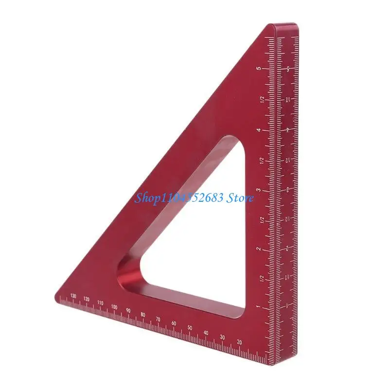 Y6GD Solid Aluminum Alloy Squre Ruler Triangle Ruler Marking and Paralle Lines Indicating for Wood Carving Work
Y6GD Solid Aluminum Alloy Squre Ruler Triangle Ruler Marking and Paralle Lines Indicating for Wood Carving Work