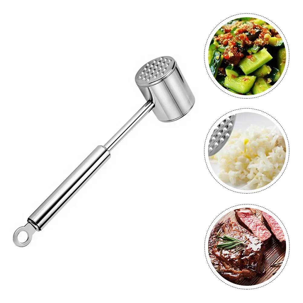 Stainless Steel Meat Hammer Double Sided Tenderizer Pounder Mallet Long H Easy Clean Food Safe Kitchen Steak
Stainless Steel Meat Hammer Double Sided Tenderizer Pounder Mallet Long H Easy Clean Food Safe Kitchen Steak