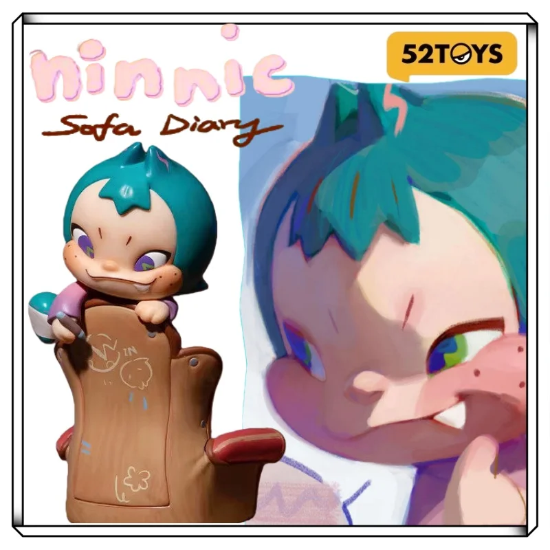 Официальная коллекционная фигурка 52TOYS NINNIC UFO & Sofa Diary Series на блистерной карточке, модная игрушка, милая кавайная кукла, украшение, декор для рабочего стола
Официальная коллекционная фигурка 52TOYS NINNIC UFO & Sofa Diary Series на блистерной карточке, модная игрушка, милая кавайная кукла, украшение, декор для рабочего стола