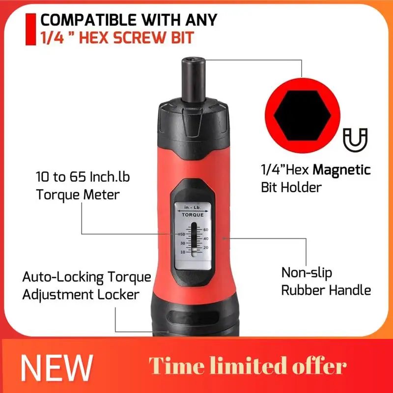Adjustable Manual Torque Screwdriver Kit Windows Torque Screwdriver With 20 Screwdriver Bits Set Kit
Adjustable Manual Torque Screwdriver Kit Windows Torque Screwdriver With 20 Screwdriver Bits Set Kit