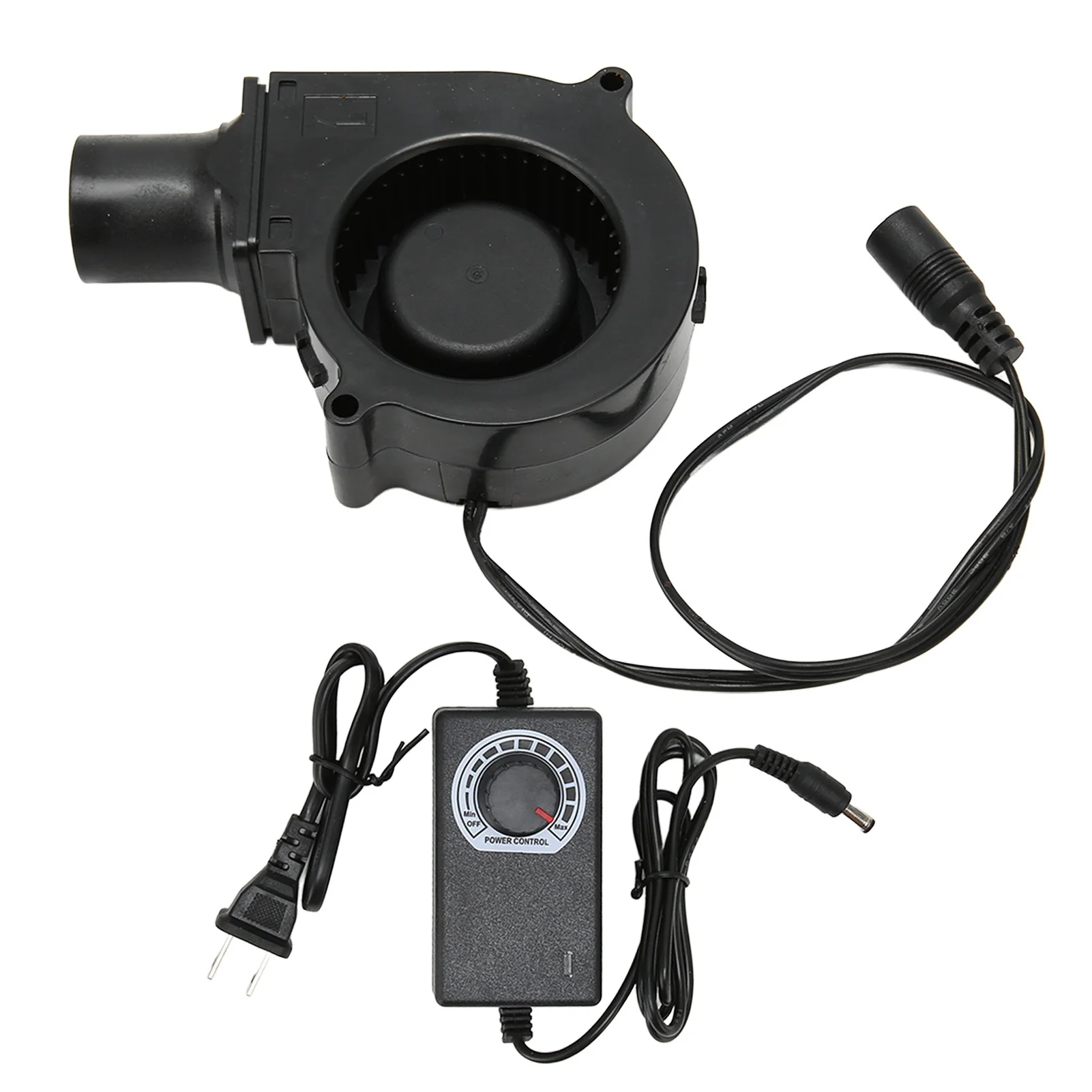 75x30mm Blower Fan Brushless 12V 0.38A Dual Ball Bearing High Speed Exhaust Port DC Cooling Blower 100‑240V US Plug
75x30mm Blower Fan Brushless 12V 0.38A Dual Ball Bearing High Speed Exhaust Port DC Cooling Blower 100‑240V US Plug