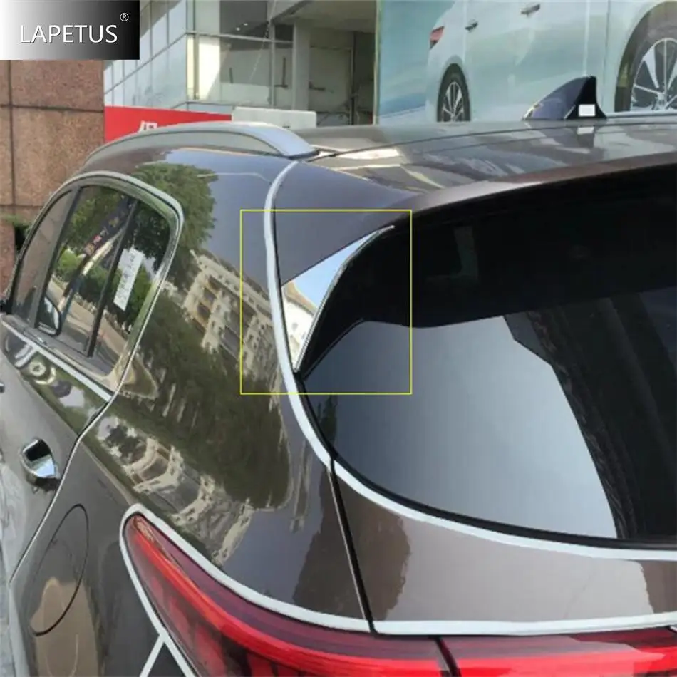 Rear Tail Window Spoiler Wing Triangle Panel Protect Decor Sequins Cover Trim For KIA Sportage 2016 -2018 Car Chrome Accessories
Rear Tail Window Spoiler Wing Triangle Panel Protect Decor Sequins Cover Trim For KIA Sportage 2016 -2018 Car Chrome Accessories