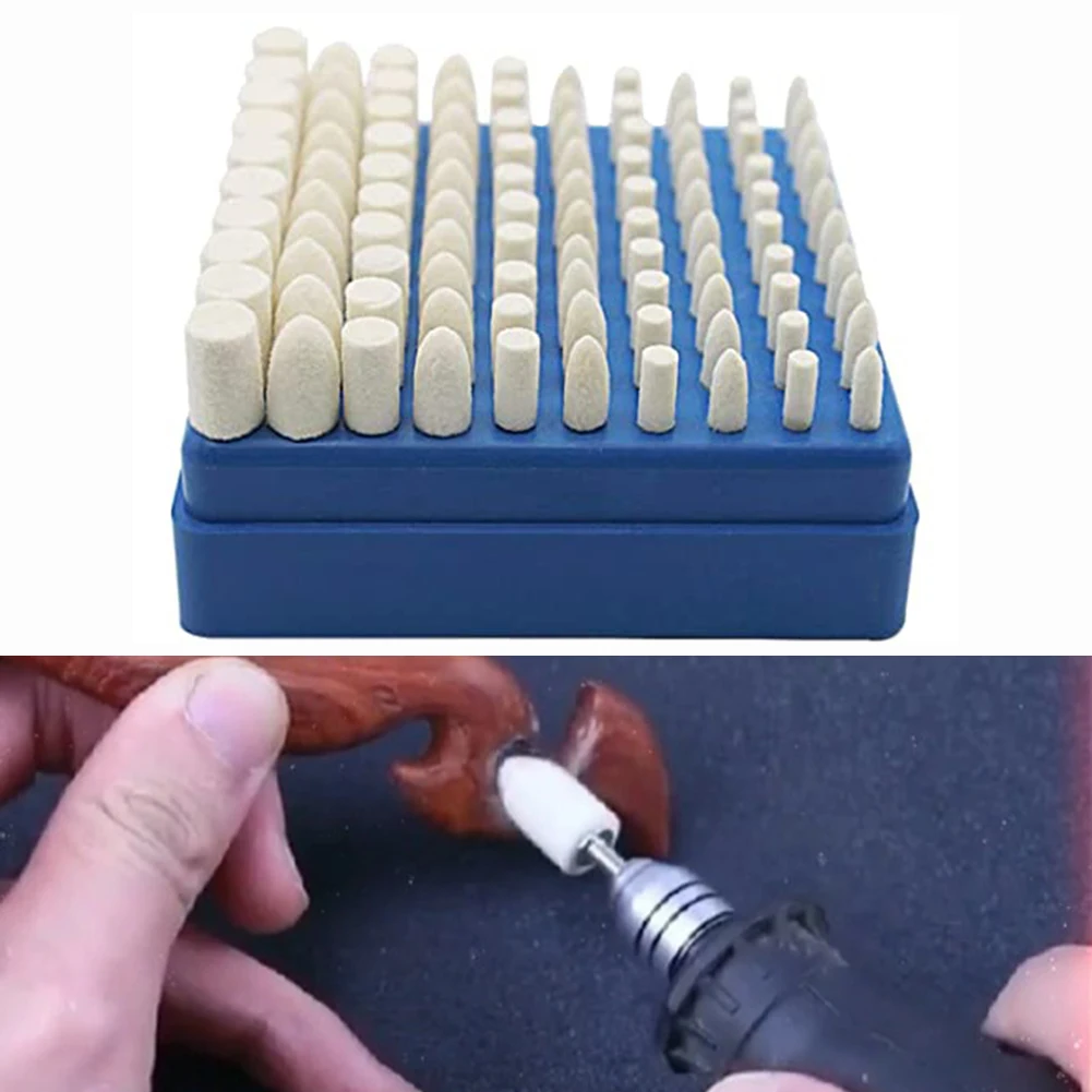 100Pcs Wool Polishing Bits Felt Buffing Kits For Metal Glass Jewelry Polishing Electric Drills Rotary Tools Accessories
100Pcs Wool Polishing Bits Felt Buffing Kits For Metal Glass Jewelry Polishing Electric Drills Rotary Tools Accessories