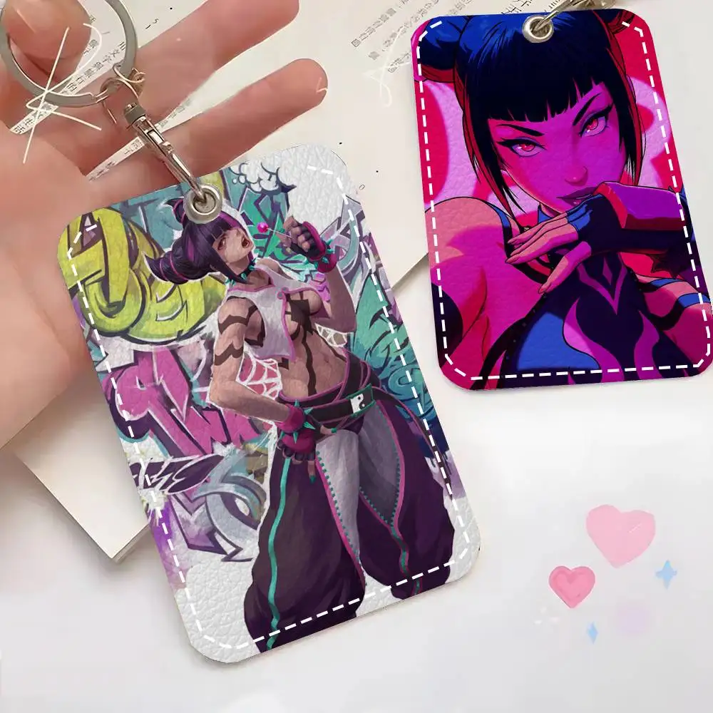 Game S-Street F-Fighter J-Juri Card Case Keychain Access Card Bag Key Tag Ring Leather Card Holder Key Ring Access
Game S-Street F-Fighter J-Juri Card Case Keychain Access Card Bag Key Tag Ring Leather Card Holder Key Ring Access