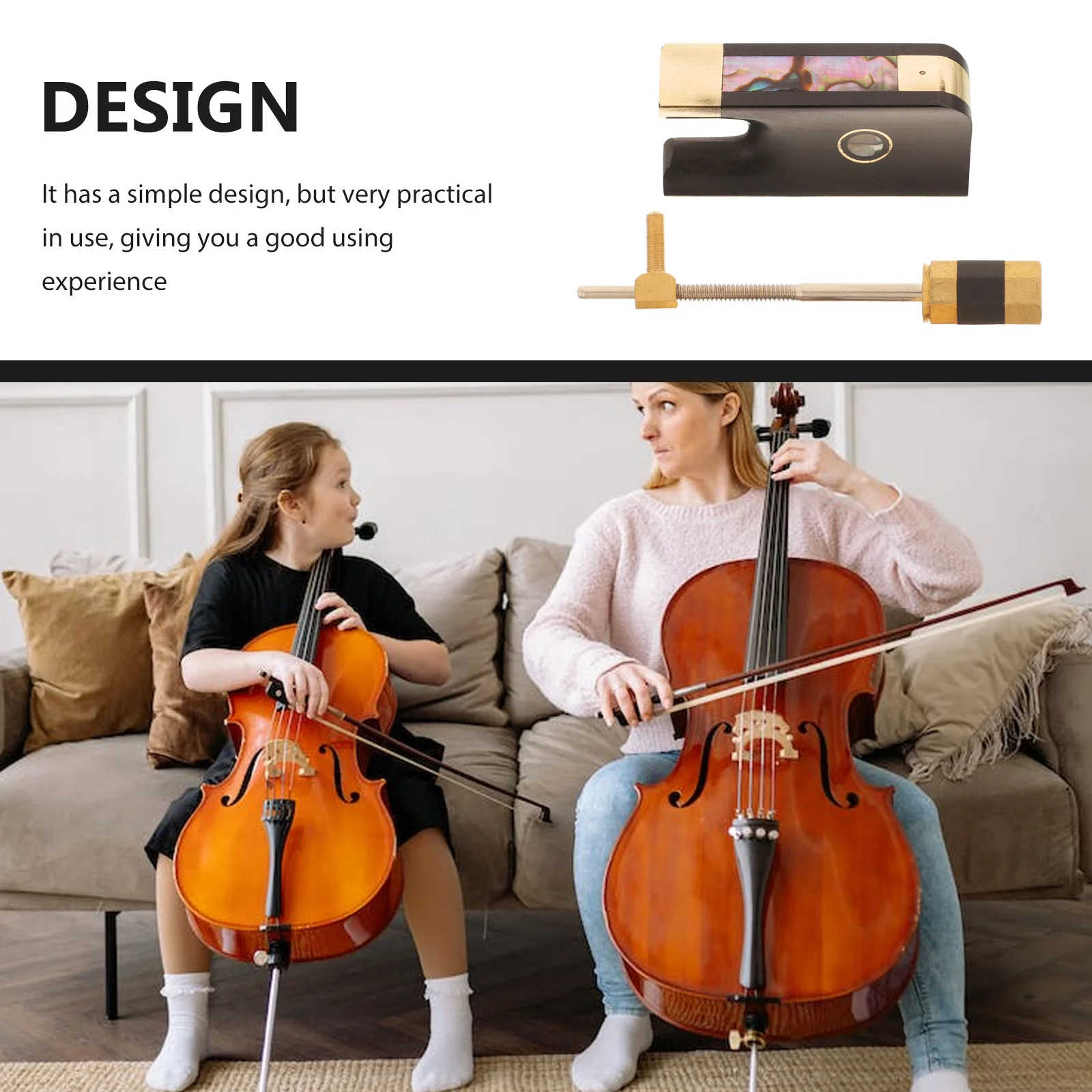 1 set Ebony Violin Bow Frog Replacement Wood Accessories With Screw For Student Practicing Professional Repair Part Comfortable
1 set Ebony Violin Bow Frog Replacement Wood Accessories With Screw For Student Practicing Professional Repair Part Comfortable