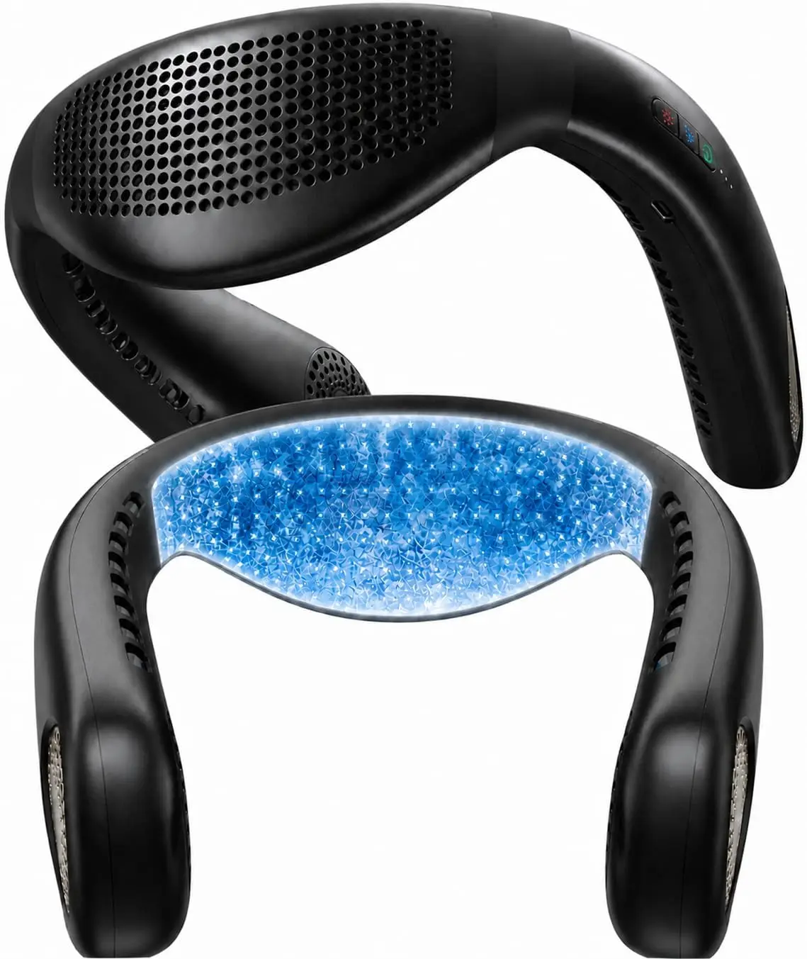COOLiFY Air 2026 Upgraded Neck Fan Air Conditioner, Dual-Airflow Pro Cooling, Ultra Light Portable Fan Rechargeable, Personal Co
COOLiFY Air 2026 Upgraded Neck Fan Air Conditioner, Dual-Airflow Pro Cooling, Ultra Light Portable Fan Rechargeable, Personal Co