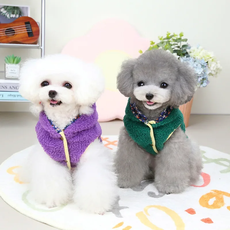 Cotton Dogs Clothing Cat Velvet Coat Jack Pet Dog Clothes Warm Cute Autumn Winter Purple Fashion Soft Boy Girl Chihuahua Pet
Cotton Dogs Clothing Cat Velvet Coat Jack Pet Dog Clothes Warm Cute Autumn Winter Purple Fashion Soft Boy Girl Chihuahua Pet