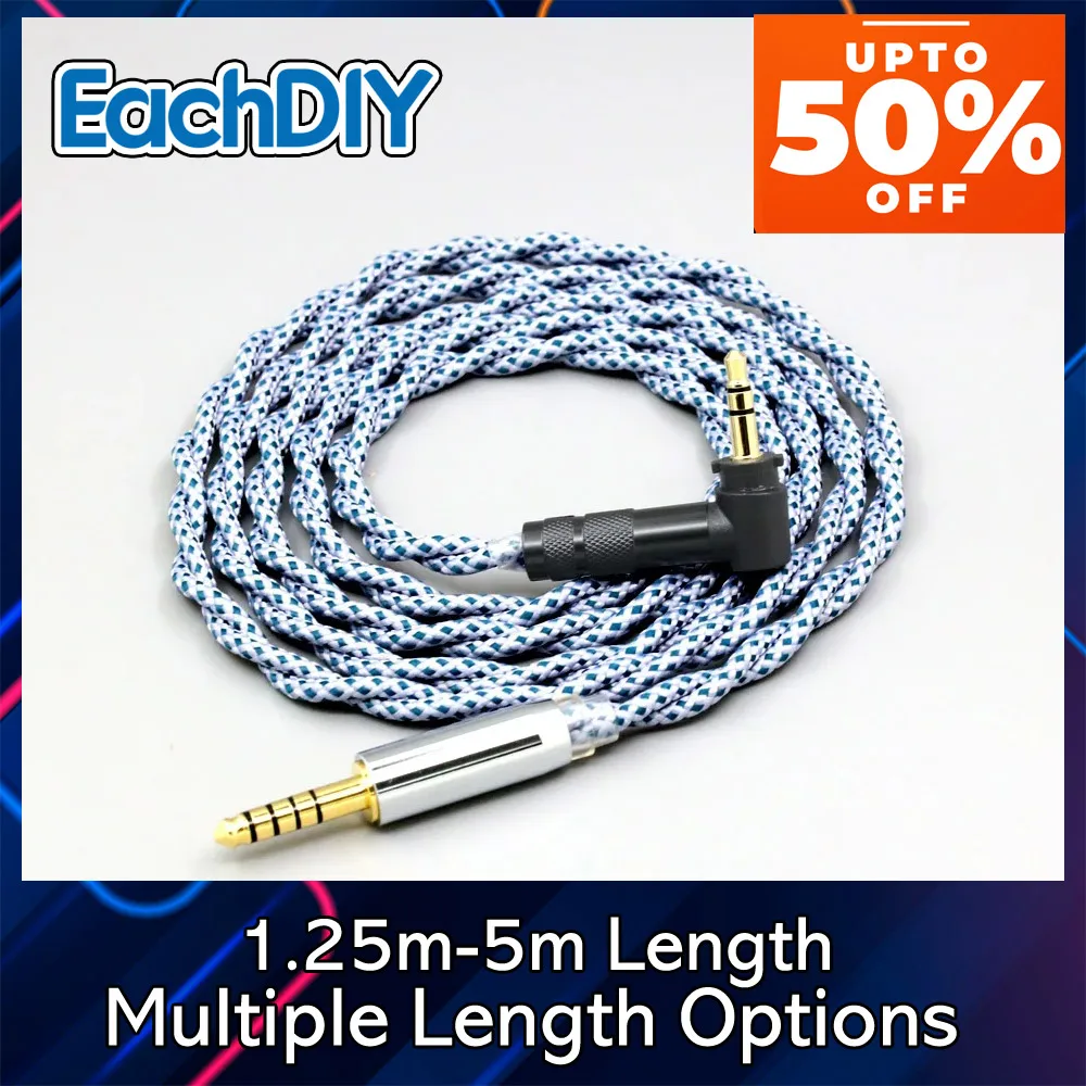 OCC Shielding Mix Shielding Earphone Cable For Fostex T50RP Mk3 T40RP Mk2 T20RP Mk2 Dekoni Graphene Pure 99% Silver 8668
OCC Shielding Mix Shielding Earphone Cable For Fostex T50RP Mk3 T40RP Mk2 T20RP Mk2 Dekoni Graphene Pure 99% Silver 8668