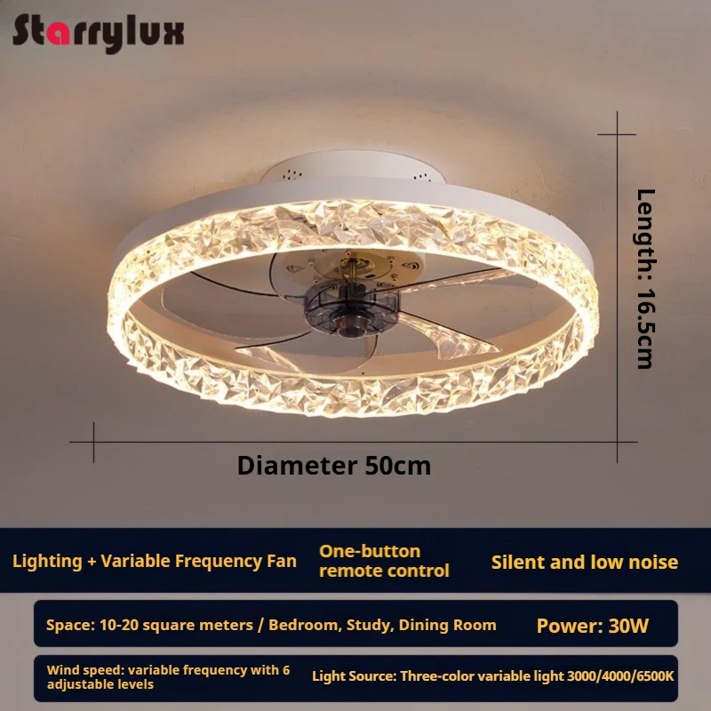 Minimalist Modern Ceiling Fan with Light Nordic Invisible Blades Bedroom Study Dining 3 Color Dimmable
Minimalist Modern Ceiling Fan with Light Nordic Invisible Blades Bedroom Study Dining 3 Color Dimmable