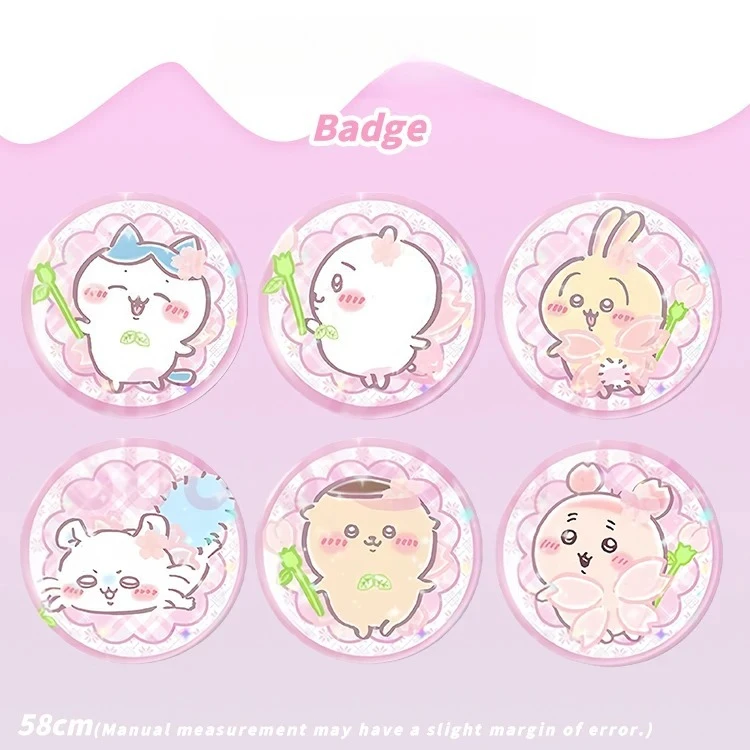 Chikawa exquisite tinplate shimmering emblem brooch chii usagi momonga hachi Furuhonya KuriManjū Stock available now
Chikawa exquisite tinplate shimmering emblem brooch chii usagi momonga hachi Furuhonya KuriManjū Stock available now
