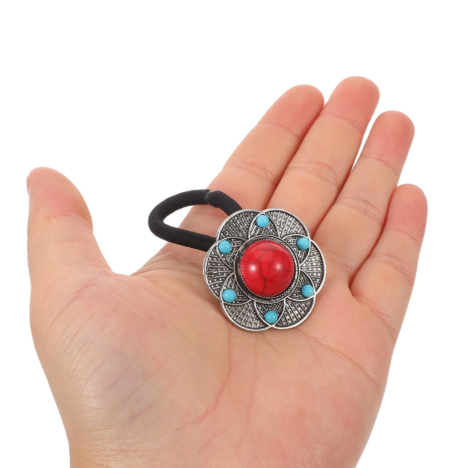 4Pcs Bohemian Hair Ties Chinese Style Floral Elastic Ponytail Holders No Damage Decorative Bands for Women Beach Festival
4Pcs Bohemian Hair Ties Chinese Style Floral Elastic Ponytail Holders No Damage Decorative Bands for Women Beach Festival