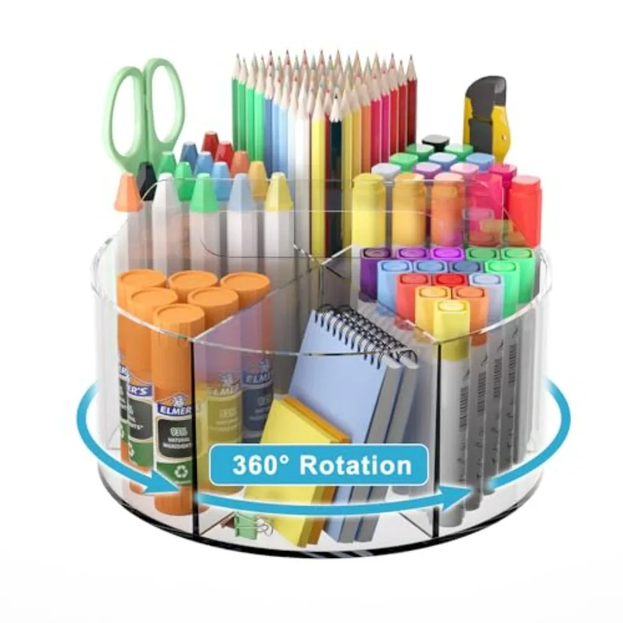 Rotating Markers Organizer for,Acrylic Lazy Susan s for s, 360 Degree Spinning Pencil Holders Pen Holders, Clear Arts and Craft
Rotating Markers Organizer for,Acrylic Lazy Susan s for s, 360 Degree Spinning Pencil Holders Pen Holders, Clear Arts and Craft