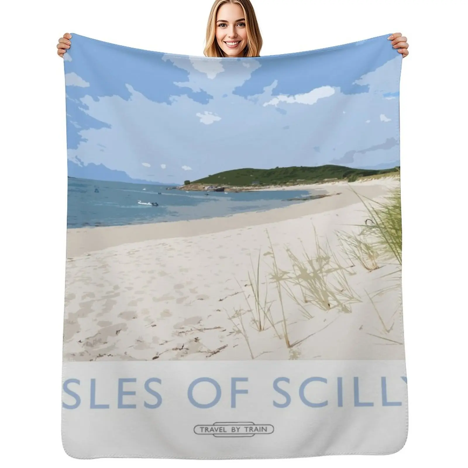 Isles of Scilly Throw Blanket Soft Sherpa Fleece Warm Blanket for Winter
Isles of Scilly Throw Blanket Soft Sherpa Fleece Warm Blanket for Winter