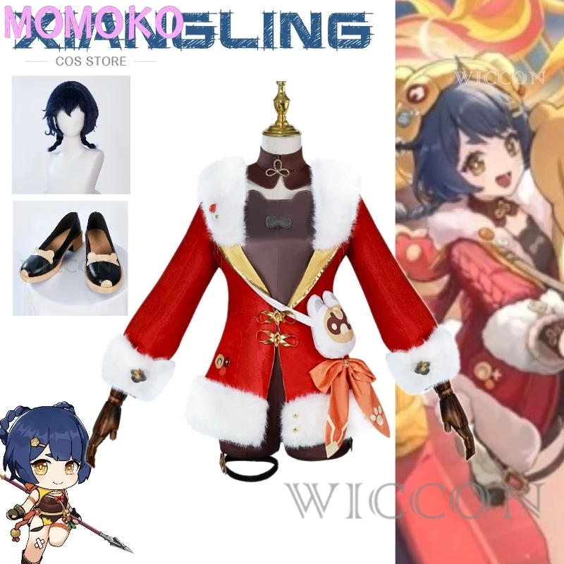 Genshin Impact Game Xiangling One Character Celebrate The Lantern Rite Night Of Jubilation Dress Косплей Костюм Игра Все комплекты
Genshin Impact Game Xiangling One Character Celebrate The Lantern Rite Night Of Jubilation Dress Косплей Костюм Игра Все комплекты