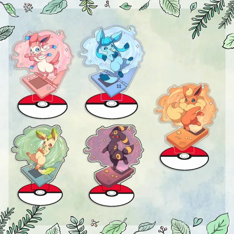 Recycled Acrylic Standees for Pokemon Sylveon Glaceon Flareon Leafeon Desk Decoration Decorative Creativity Cute Gift 15cm
Recycled Acrylic Standees for Pokemon Sylveon Glaceon Flareon Leafeon Desk Decoration Decorative Creativity Cute Gift 15cm