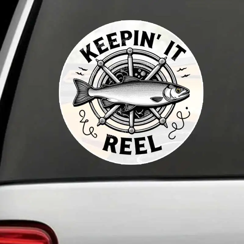 Retro Fishing Car Sticker Waterproof Vinyl Decal on Bumper Rear Window Laptop Self-adhesive Decal For Car Accessories Y895
Retro Fishing Car Sticker Waterproof Vinyl Decal on Bumper Rear Window Laptop Self-adhesive Decal For Car Accessories Y895