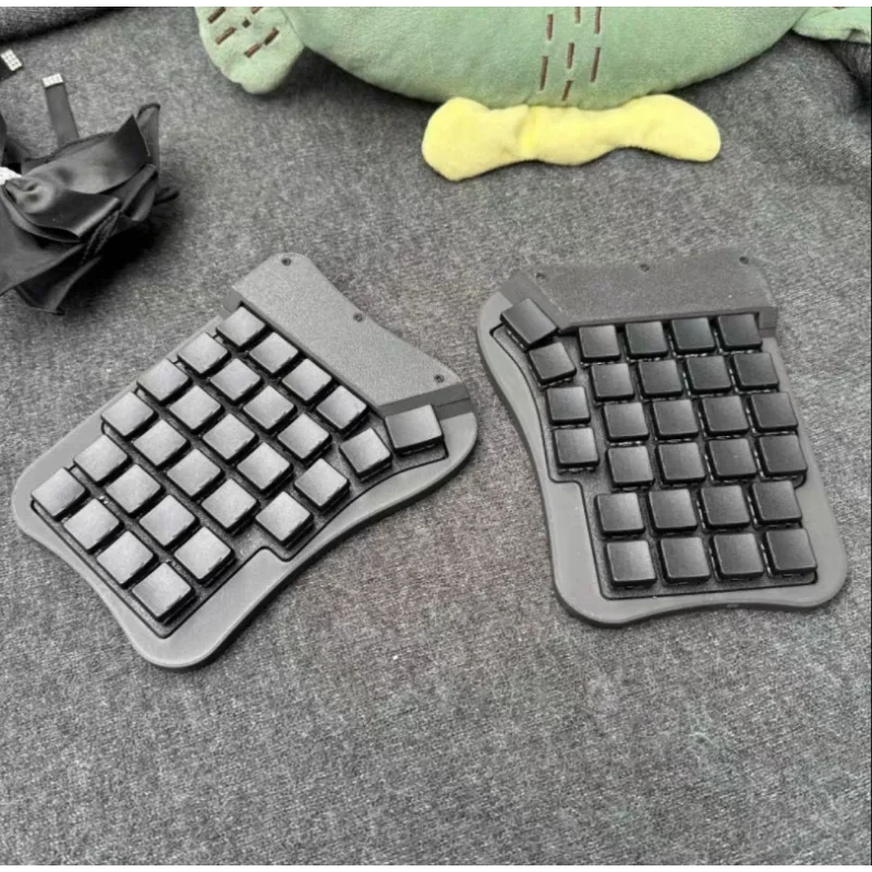 Customized 56Keys Low Profile Split Keyboard Wired 3D Printing ZMK Hot Swap Ergonomic Gaming Keyboard Gamer Computer Accessories
Customized 56Keys Low Profile Split Keyboard Wired 3D Printing ZMK Hot Swap Ergonomic Gaming Keyboard Gamer Computer Accessories