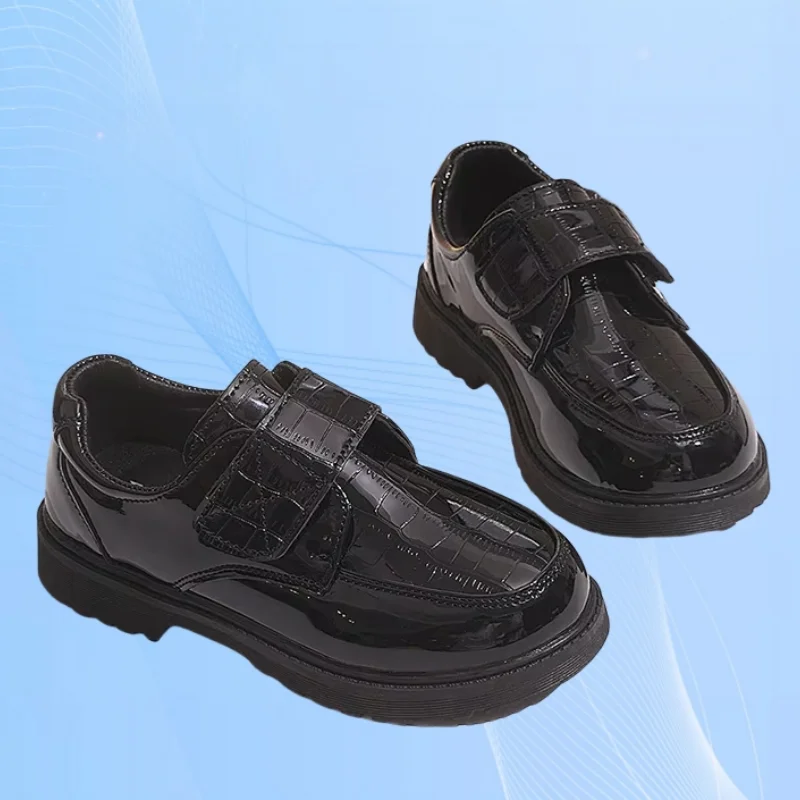 Удобная и мягкая повседневная обувь для мальчиков, весенне-осенняя модная студенческая детская кожаная обувь на высоком каблуке с круглым носком для выступлений
Удобная и мягкая повседневная обувь для мальчиков, весенне-осенняя модная студенческая детская кожаная обувь на высоком каблуке с круглым носком для выступлений