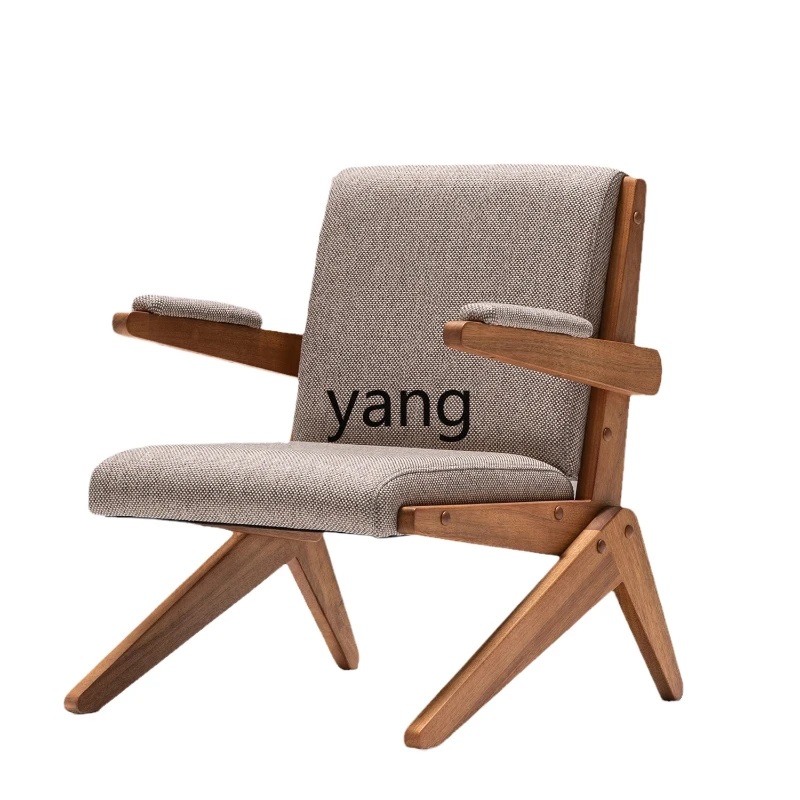 LT Wandering Leisure Chair Teak Solid Wood Retro Single Backrest Armrest Living Room Sofa Chair
LT Wandering Leisure Chair Teak Solid Wood Retro Single Backrest Armrest Living Room Sofa Chair