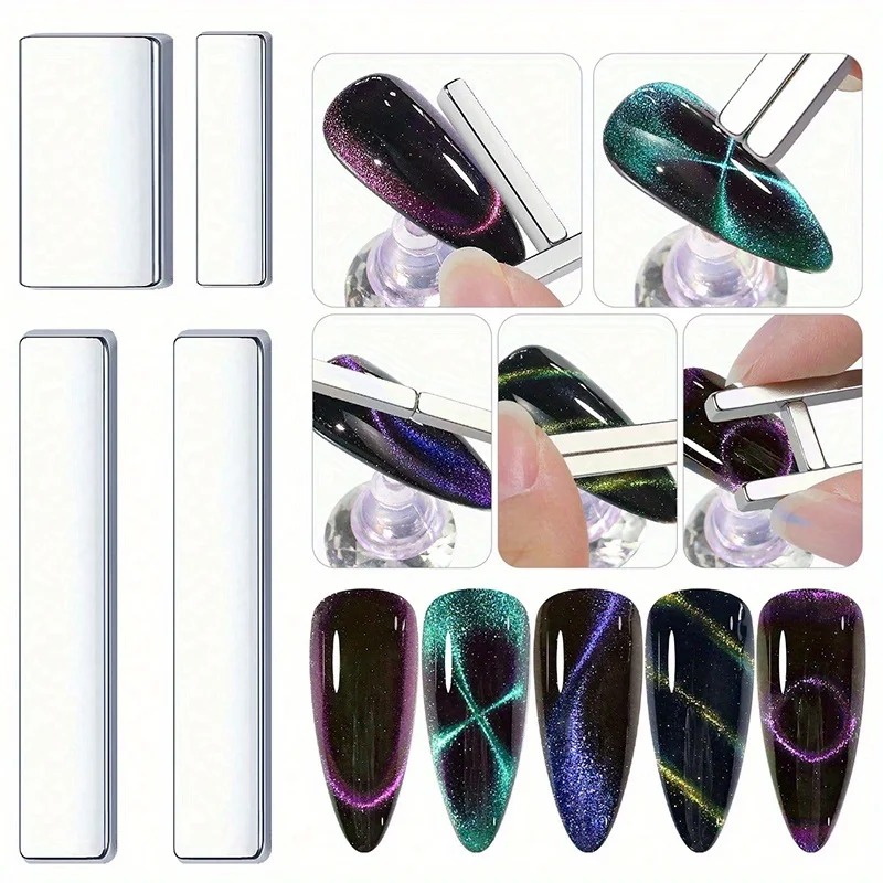 4 шт. магнитная ручка 3D «кошачий глаз» для рисования ногтей, дизайн, двусторонняя магнитная палочка, гель-лак, магия для маникюра, сделай сам, салонные инструменты
4 шт. магнитная ручка 3D «кошачий глаз» для рисования ногтей, дизайн, двусторонняя магнитная палочка, гель-лак, магия для маникюра, сделай сам, салонные инструменты