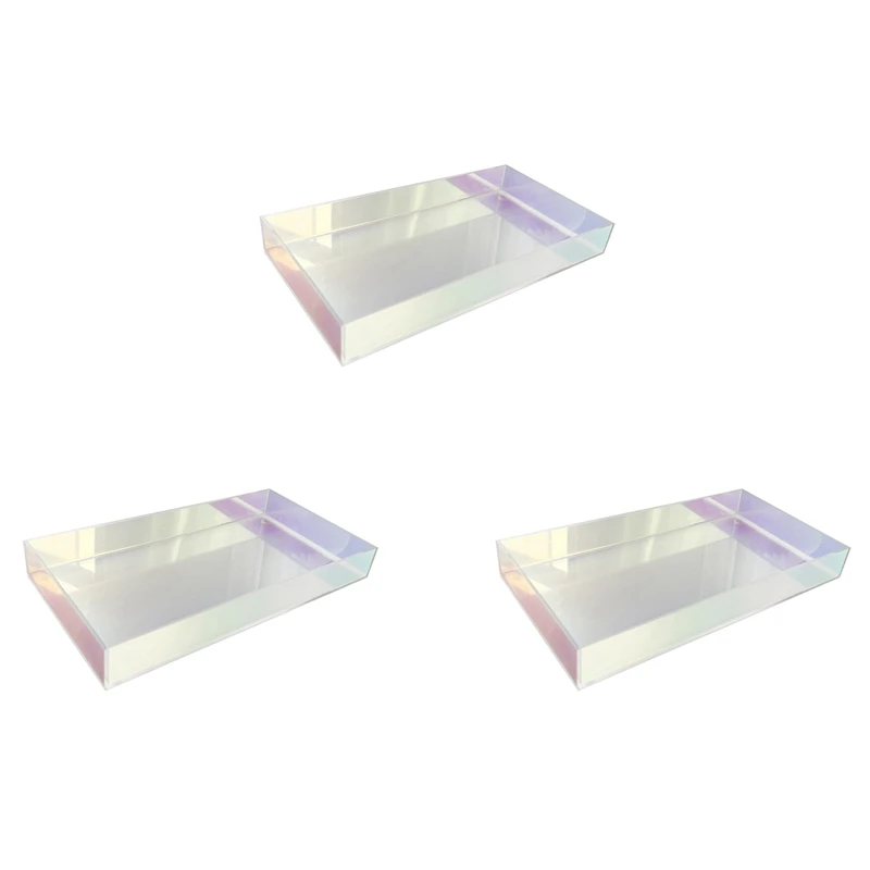 3X Acrylic Transparent Water Cup Tray Teacup Jewelry Storage Tray Creative Simple Color Dessert Decorative Tray
3X Acrylic Transparent Water Cup Tray Teacup Jewelry Storage Tray Creative Simple Color Dessert Decorative Tray