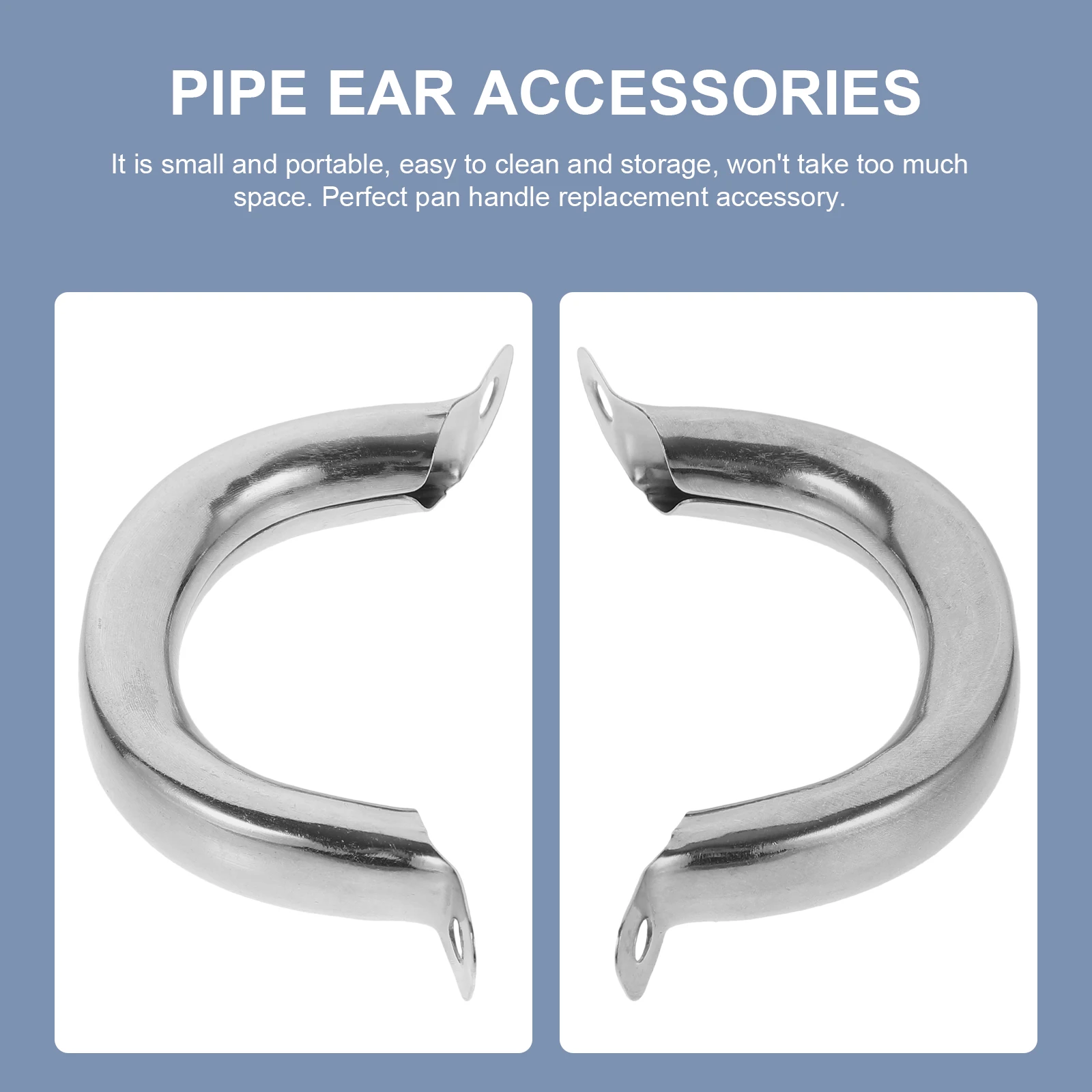 12pcs Pot Ear Handle Replacement Stainless Steel Side Handles Comfortable Grip Ergonomic Design Easy Install Removable Metal
12pcs Pot Ear Handle Replacement Stainless Steel Side Handles Comfortable Grip Ergonomic Design Easy Install Removable Metal