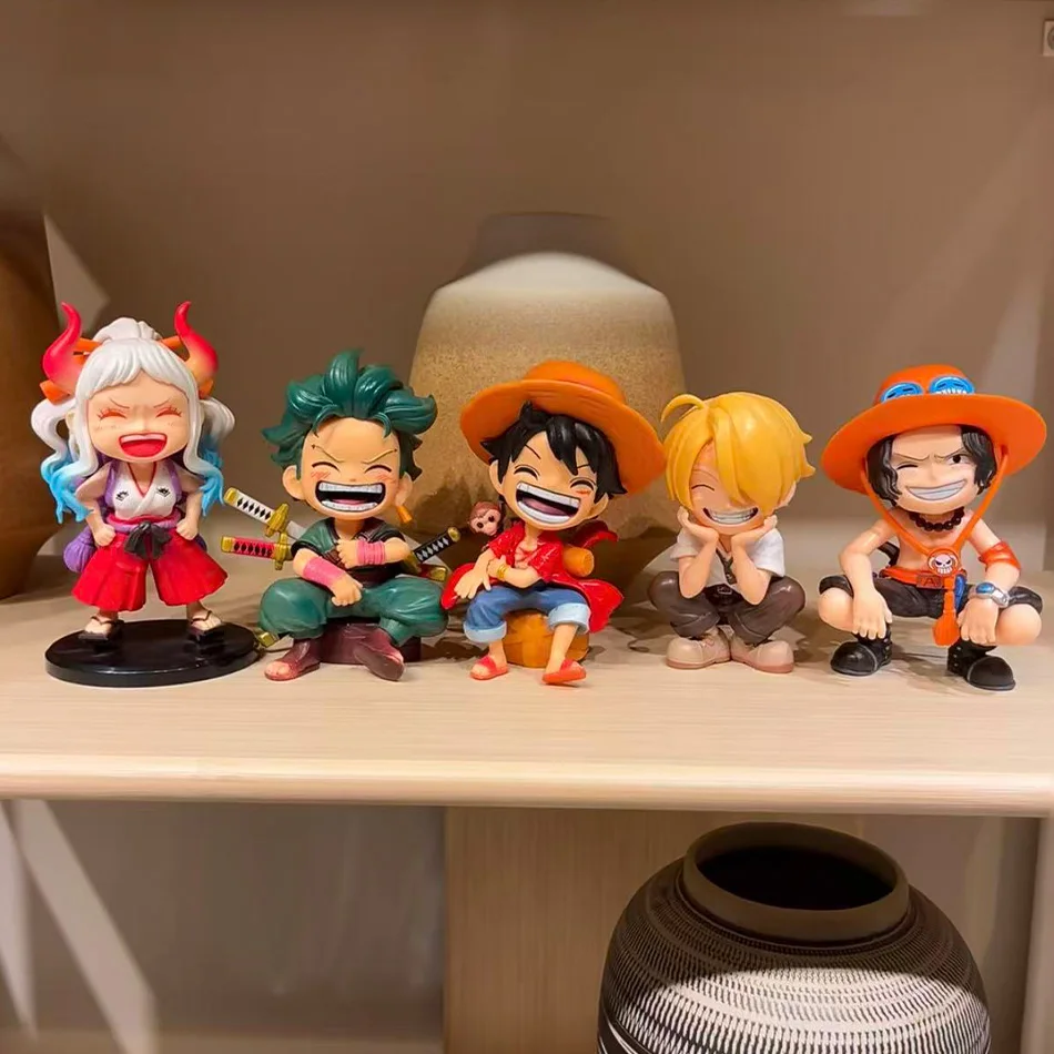 13cm Anime One Piece Q-version sitting Luffy Zoro Sanji action figures trendy toys doll models car ornaments Birthday Gifts
13cm Anime One Piece Q-version sitting Luffy Zoro Sanji action figures trendy toys doll models car ornaments Birthday Gifts