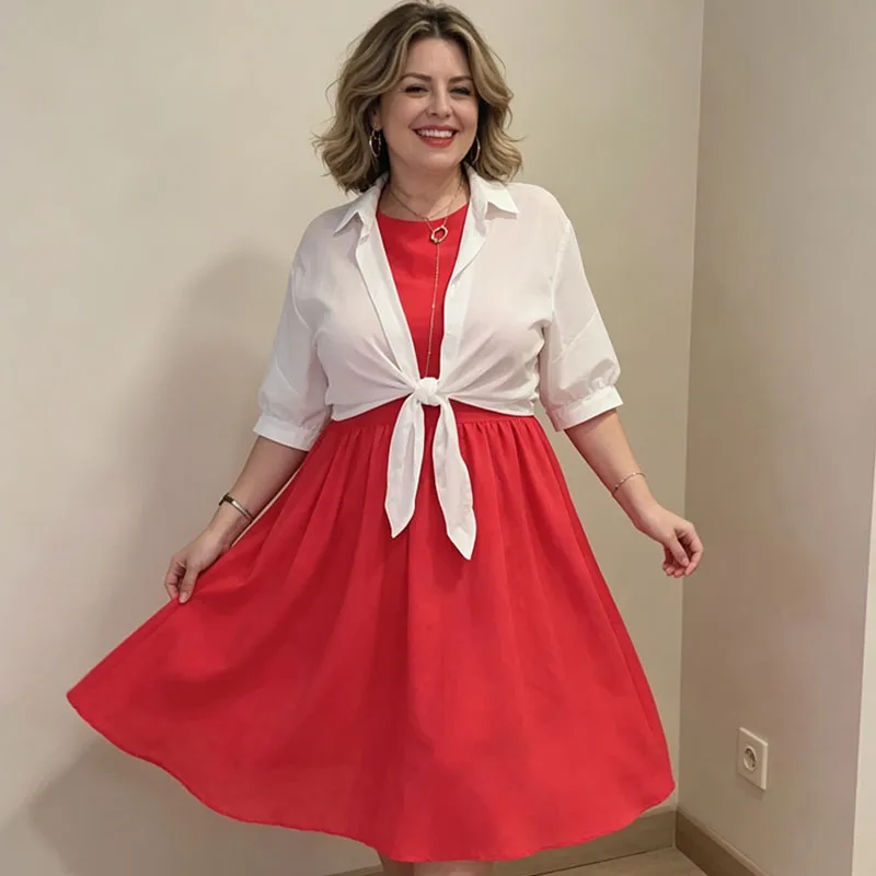 Fashion Short Shirt Women Summer Loose Bat Half Sleeve Chiffon Casual Tied Waist Blouse Button Clothes Elegant Solid Color Top
Fashion Short Shirt Women Summer Loose Bat Half Sleeve Chiffon Casual Tied Waist Blouse Button Clothes Elegant Solid Color Top