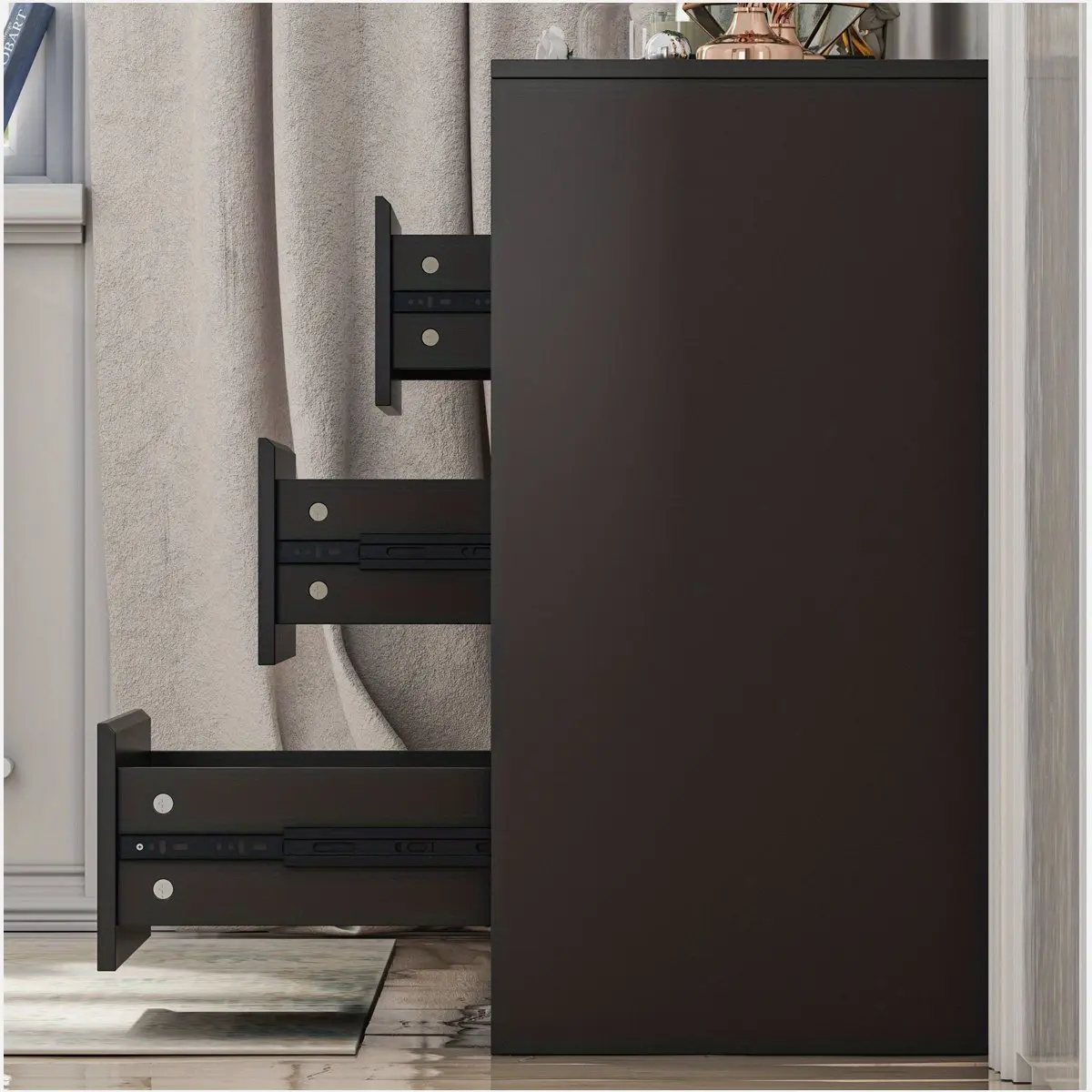 9-Drawer Wooden Chest of Drawers – Compact Multi-Compartment Storage Unit for Bedroom or Living Space, Smooth-Gliding Drawers with Knob Handles, Natural Wood Grain Finish, Easy Assembly Design
9-Drawer Wooden Chest of Drawers – Compact Multi-Compartment Storage Unit for Bedroom or Living Space, Smooth-Gliding Drawers with Knob Handles, Natural Wood Grain Finish, Easy Assembly Design