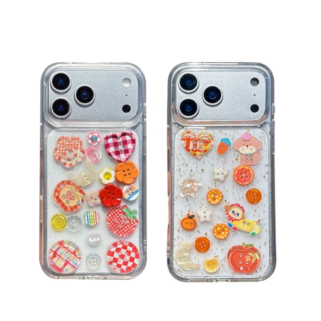 Korean Cute Flower puppy Button Phone Case For iPhone 13 14 15 16 Pro Max 17 Air Cover Shockproof Lovely Protective Cases
Korean Cute Flower puppy Button Phone Case For iPhone 13 14 15 16 Pro Max 17 Air Cover Shockproof Lovely Protective Cases