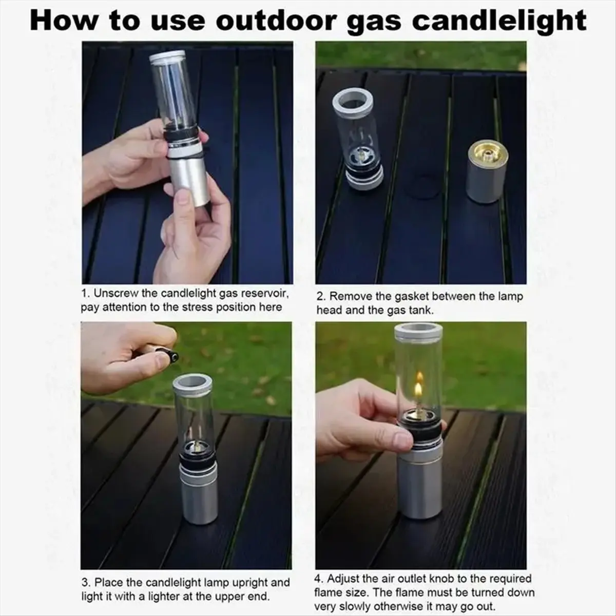 T34C Windproof Portable Gas Lantern for Camping Adjustable Outdoor Gas Candlelight Lamp for Mountaineering Fishing & BBQ B
T34C Windproof Portable Gas Lantern for Camping Adjustable Outdoor Gas Candlelight Lamp for Mountaineering Fishing & BBQ B