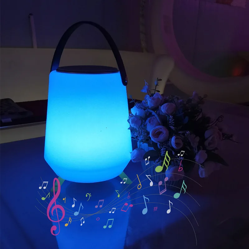 LED portable bluetooth speaker wireless portable decorative music 16-color luminous night light
LED portable bluetooth speaker wireless portable decorative music 16-color luminous night light