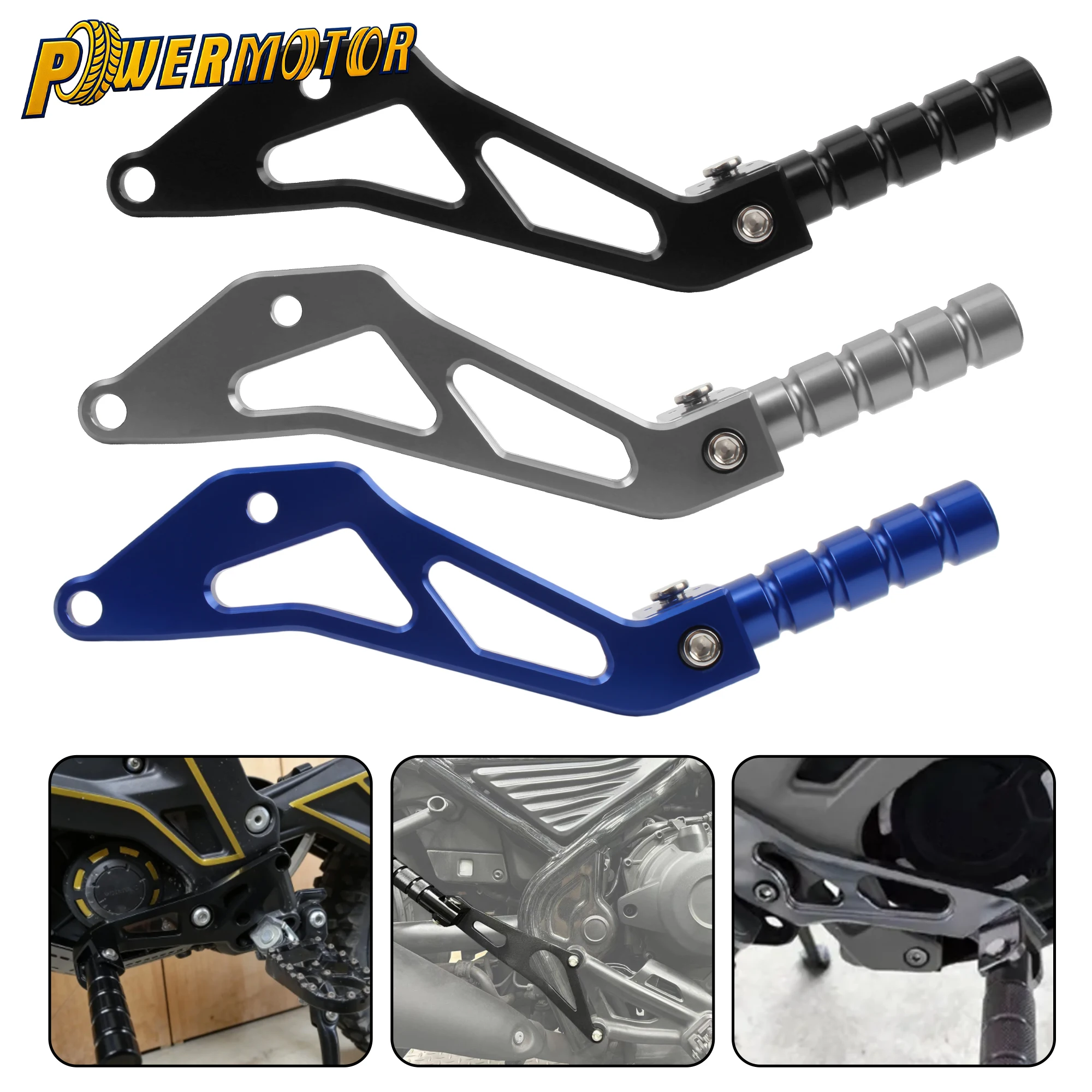 CNC Foldable Rear Passenger Foot Pegs Pedal Bracket Electric Dirt Bike Motocross Parts For Surron Light Bee X S Segway X160 X260
CNC Foldable Rear Passenger Foot Pegs Pedal Bracket Electric Dirt Bike Motocross Parts For Surron Light Bee X S Segway X160 X260