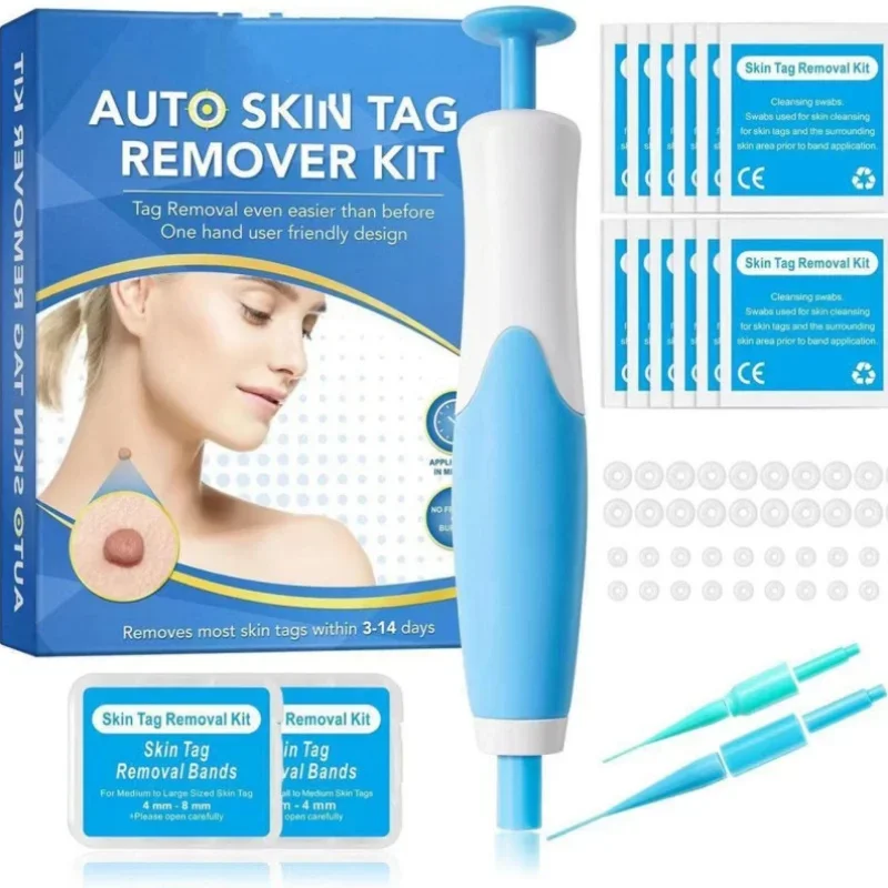 Acne Remover Auto Skin Tag Removal Kit For 2-8mm With Cleansing Swabs Skin Care Tool Face Beauty Accessories
Acne Remover Auto Skin Tag Removal Kit For 2-8mm With Cleansing Swabs Skin Care Tool Face Beauty Accessories