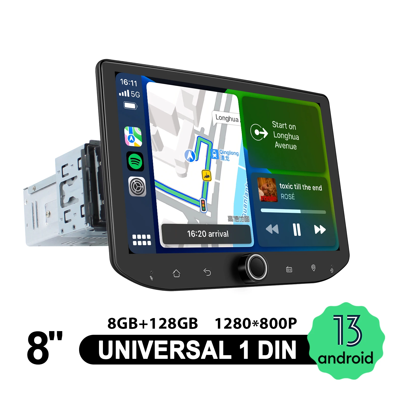 JOYING Android 13.0 Car Radio Stereo Autoradio 8"Universal 1Din Head Unit Multimedia Video Player For Hyundai Nissan Toyota Kia
JOYING Android 13.0 Car Radio Stereo Autoradio 8"Universal 1Din Head Unit Multimedia Video Player For Hyundai Nissan Toyota Kia