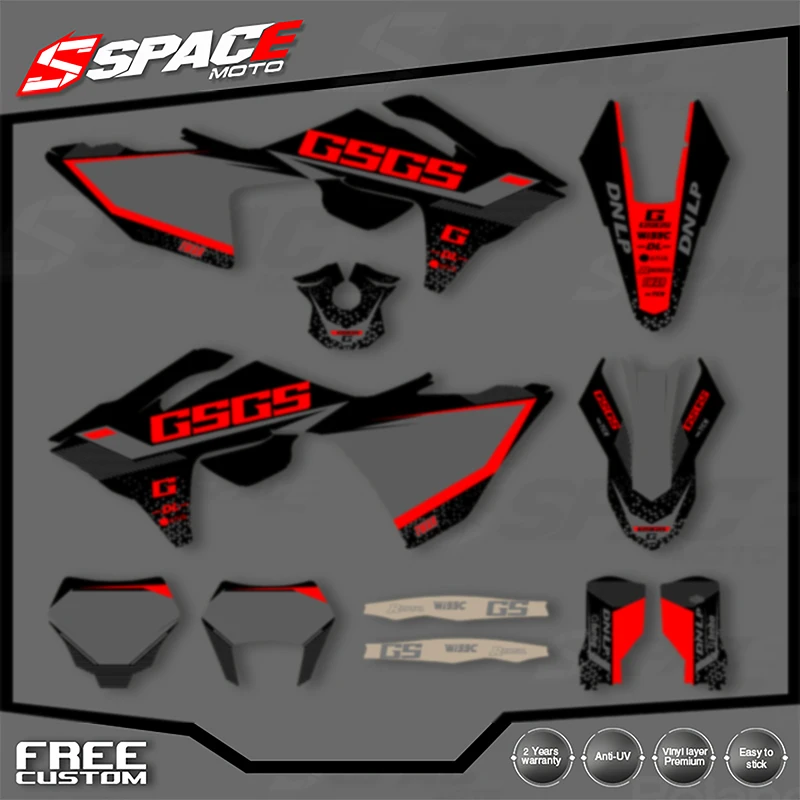 SPACE Motorcycle Graphics Decals Stickers For GASGAS EC MC 2024 2025 2026 Decals Stickers Kits 009
SPACE Motorcycle Graphics Decals Stickers For GASGAS EC MC 2024 2025 2026 Decals Stickers Kits 009