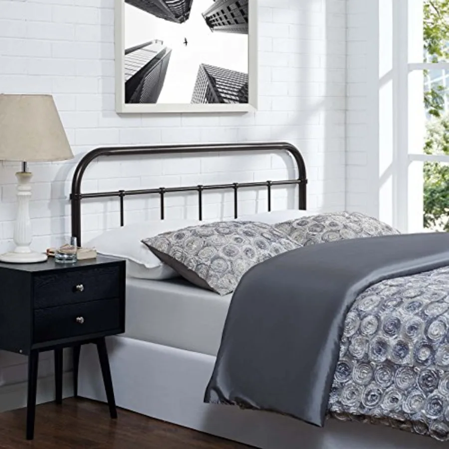 Serena Rustic Farmhouse Style Steel Metal Headboard Size in
Serena Rustic Farmhouse Style Steel Metal Headboard Size in