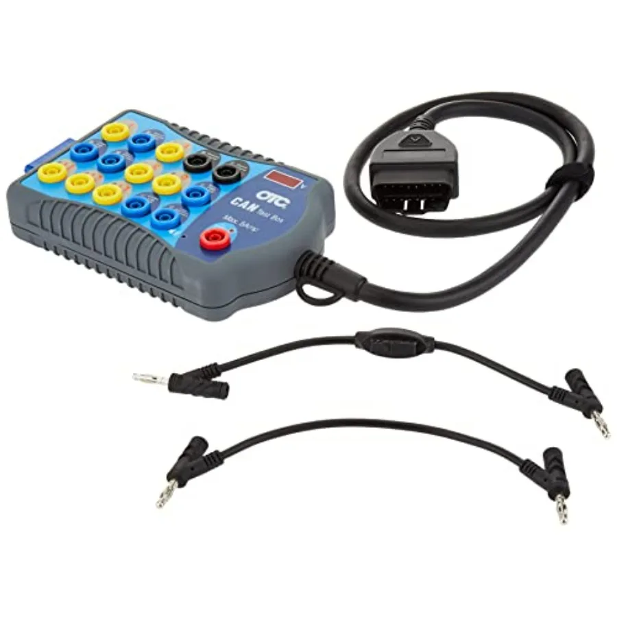 CAN Test Box Breakout Box and Protocol Detector for Automotive Diagnostics Black
CAN Test Box Breakout Box and Protocol Detector for Automotive Diagnostics Black