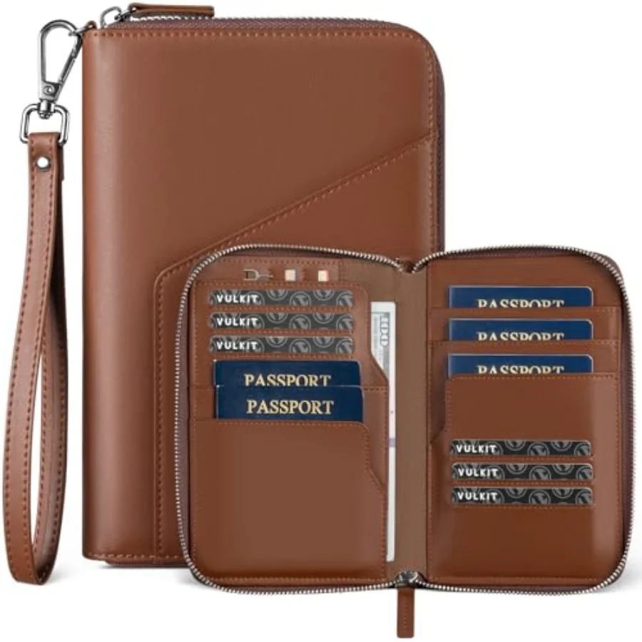 Family Passport Holder for 4 Passports - RFID Blocking Travel Wallet Holds Up to 5, Organizer with 4 Slots for Cards and SIM, S
Family Passport Holder for 4 Passports - RFID Blocking Travel Wallet Holds Up to 5, Organizer with 4 Slots for Cards and SIM, S
