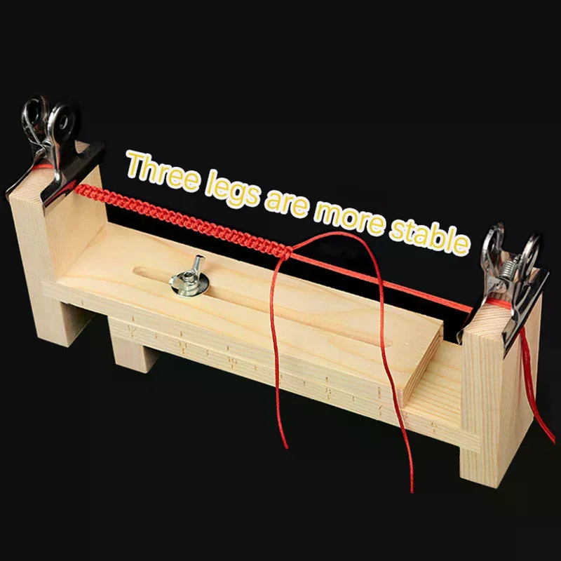 Creative Practical Rope Braiding Tool Hand-knitted Rope Rack For Bracelets Necklaces DIY Handcraft Rope Knitting Fixing Tools
Creative Practical Rope Braiding Tool Hand-knitted Rope Rack For Bracelets Necklaces DIY Handcraft Rope Knitting Fixing Tools