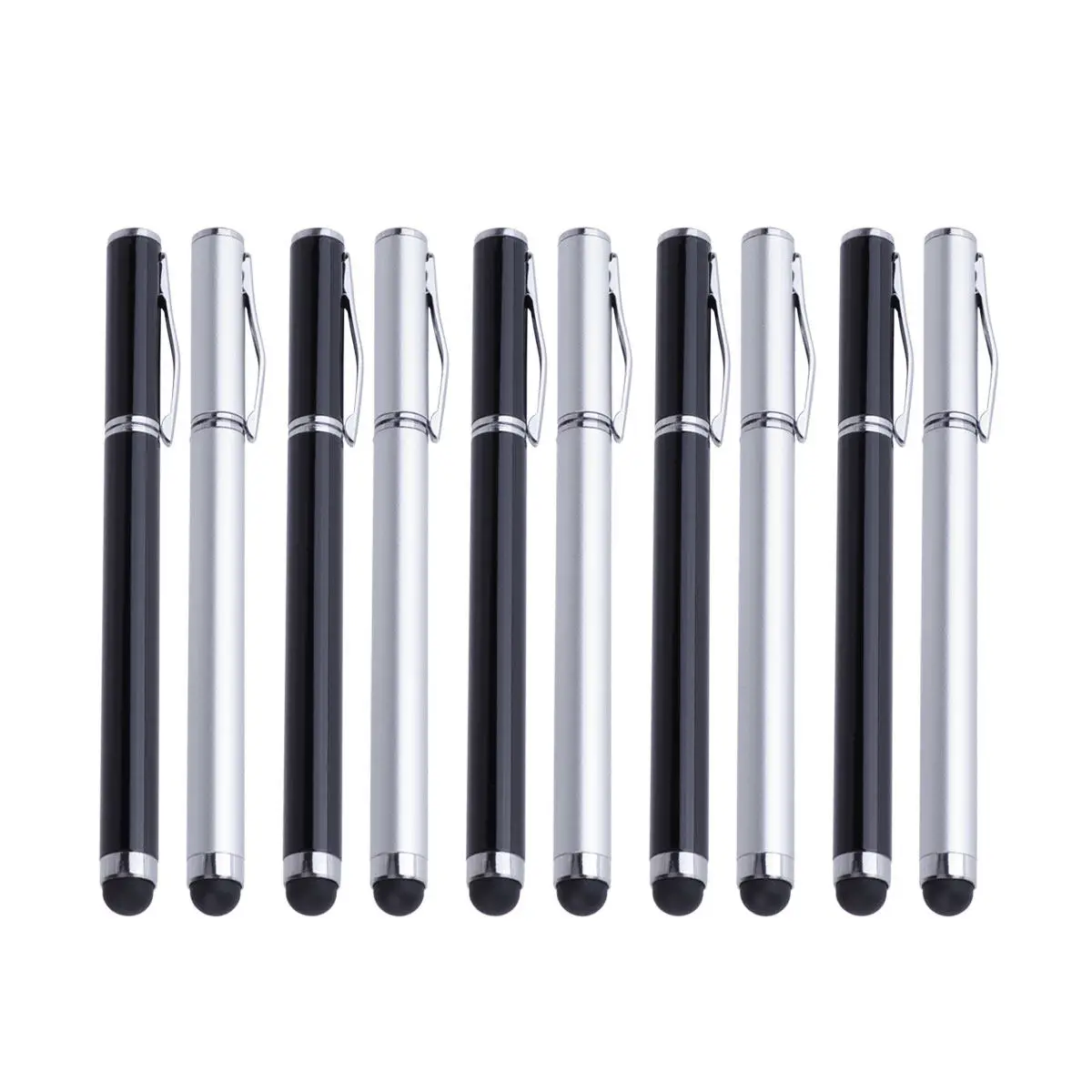 10Pcs Dual Function Capacitive Stylus Pen 2-in- Screen Writer for Phone Tablet Document Fingerprint Free Natural
10Pcs Dual Function Capacitive Stylus Pen 2-in- Screen Writer for Phone Tablet Document Fingerprint Free Natural