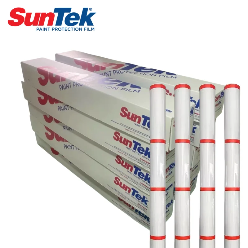 Suntek TPH PPF Premium Paint Protection Film High Gloss Transparency Self Cleaning Anti Yellowing Universal Fit Vehicle Wrap
Suntek TPH PPF Premium Paint Protection Film High Gloss Transparency Self Cleaning Anti Yellowing Universal Fit Vehicle Wrap