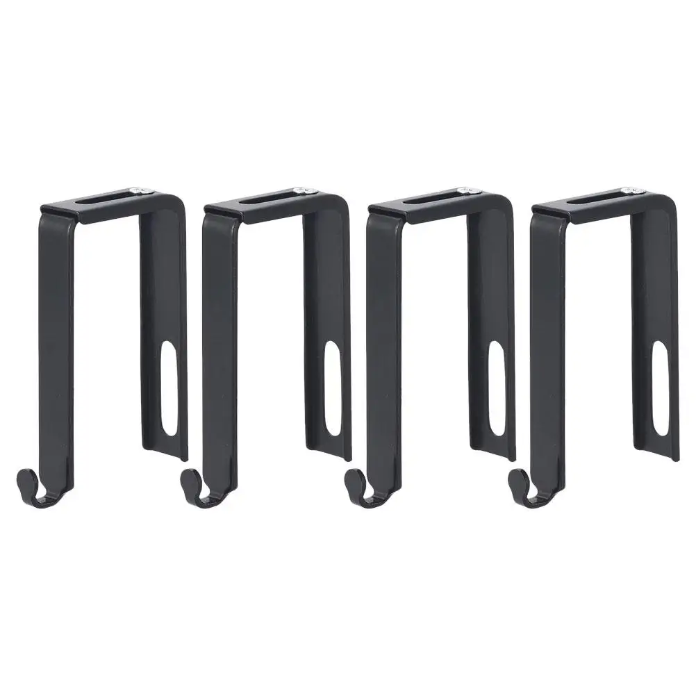 4pcs Metal Hooks for Door 37 55mm Adjustable Black Small Storage Hanger Wardrobe Hat Rack Home Decor Cubicle Coats
4pcs Metal Hooks for Door 37 55mm Adjustable Black Small Storage Hanger Wardrobe Hat Rack Home Decor Cubicle Coats