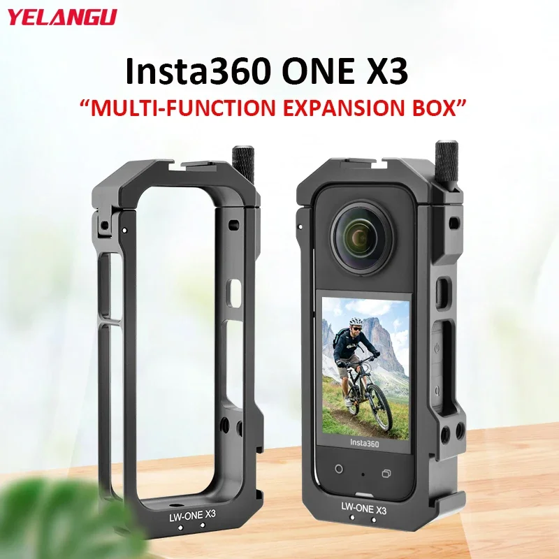Металлический защитный чехол YELANGU для рамы Insta360 X3 с креплением для холодного башмака для экшн-камеры Insta360 X3, аксессуары
Металлический защитный чехол YELANGU для рамы Insta360 X3 с креплением для холодного башмака для экшн-камеры Insta360 X3, аксессуары