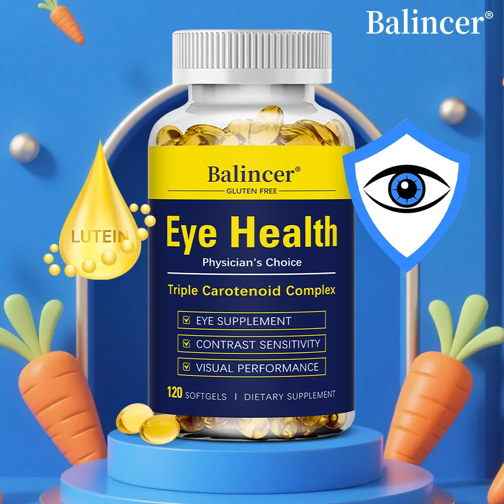 Lutein-with Lutein and Carotene-Eye Health Supplement, Supports Vision Health, Promotes Eye Health, Boosts Visual Performance
Lutein-with Lutein and Carotene-Eye Health Supplement, Supports Vision Health, Promotes Eye Health, Boosts Visual Performance